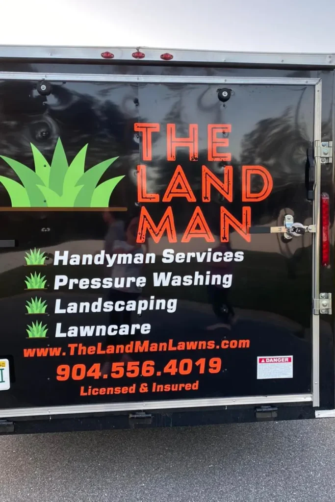 The Land Man Lawns Truck!